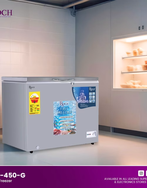 ROCH ⁠⁠RCF-450-K-B 380L Chest Freezer