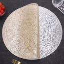 ZLC 6Pcs Round Design PVC Tablemats