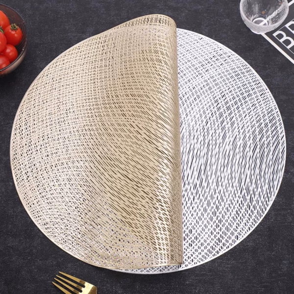 ZLC Round Design PVC Tablemats