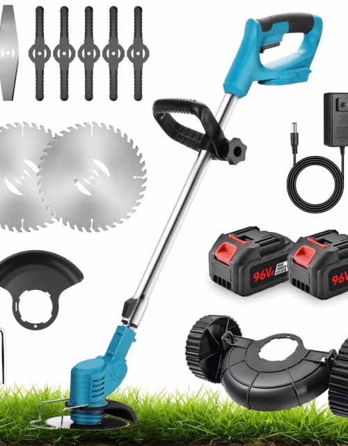 96V Cordless Two-Wheeled Lawn Mower