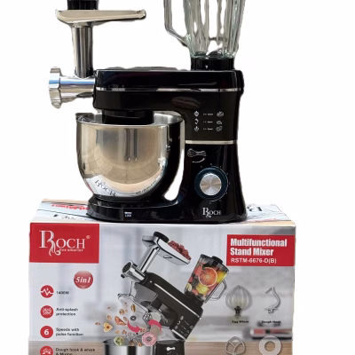 ROCH RSTM-6676-D 5-in-1 Multifunctional Stand Mixer
