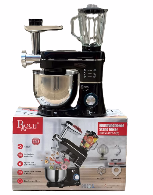 ROCH RSTM-6676-D 5-in-1 Multifunctional Stand Mixer