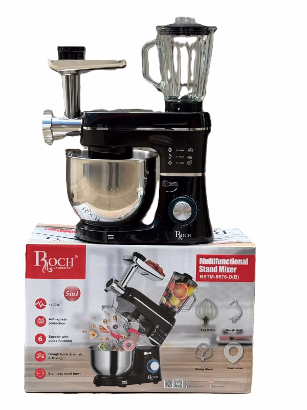ROCH RSTM-6676-D 5-in-1 Multifunctional Stand Mixer
