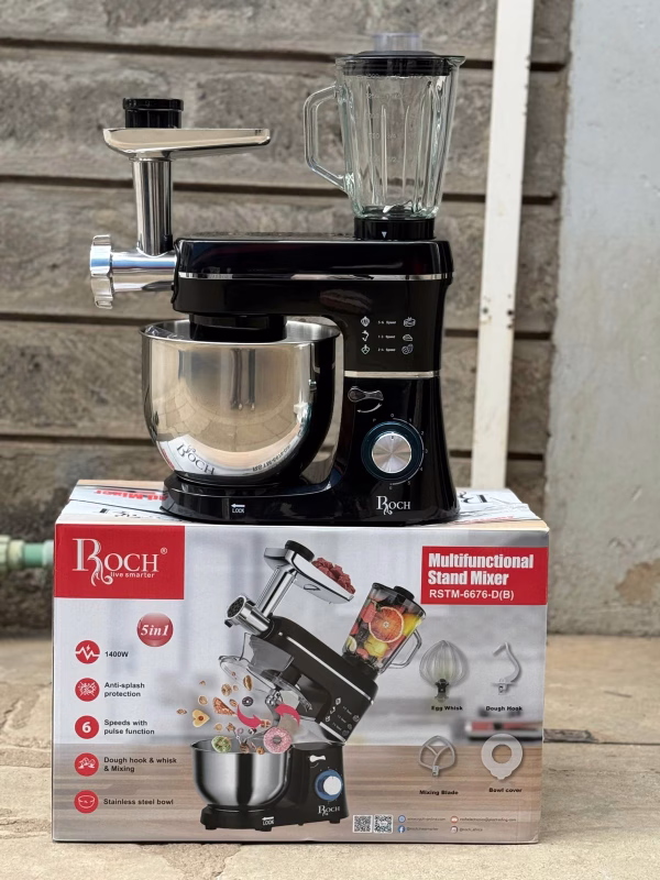 ROCH RSTM-6676-D 5-in-1 Multifunctional Stand Mixer - Image 2
