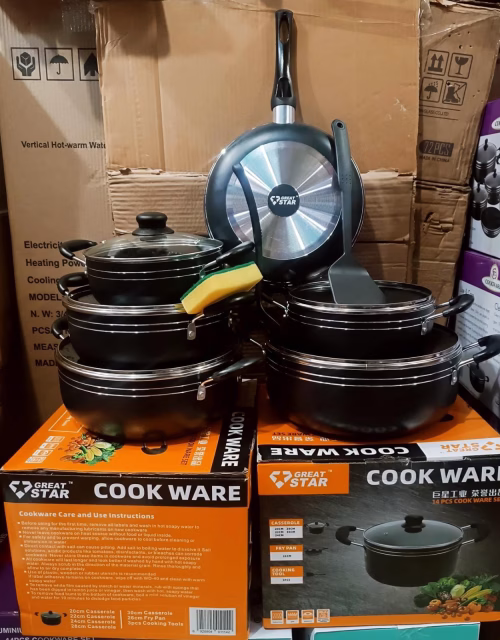 Great Star 14 Pcs Non-stick Cookware Set