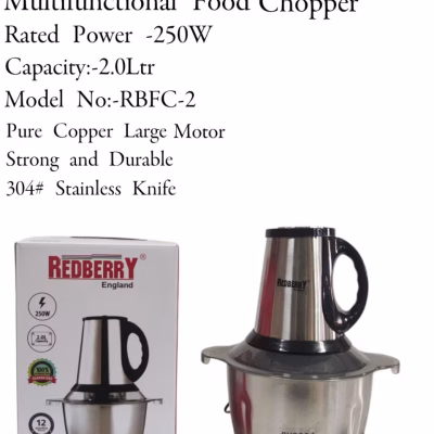 Redberry Multifunctional Stainless-Steel Food Chopper