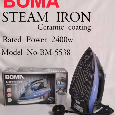 BOMA Ceramic-Coated Steam Irons