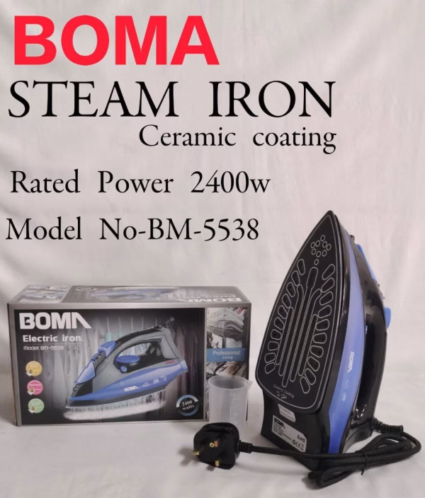 BOMA Ceramic-Coated Steam Irons