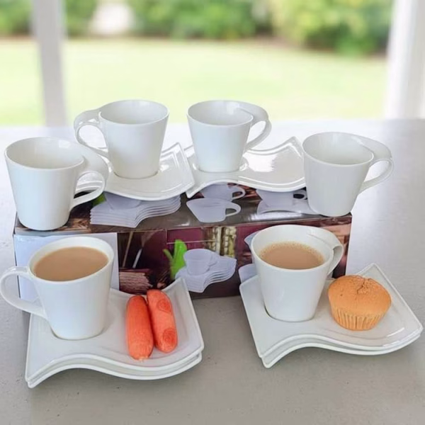 Wavy 12Pcs Swag Cups