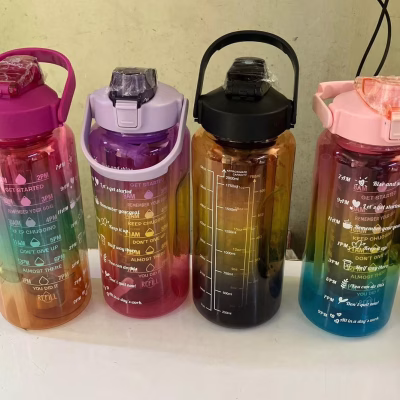 Generic 3-in-1 Motivational Water Bottles