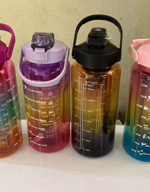 Generic 3-in-1 Motivational Water Bottles