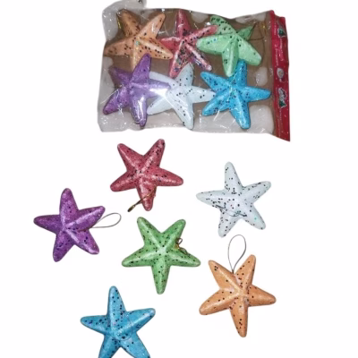 6pcs Set of Christmas Tree Stars
