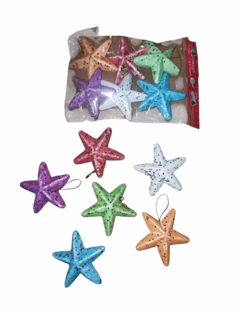 6pcs Set of Christmas Tree Stars