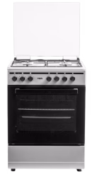 VON VCF653141NSY 60x60 3~Gas+1~Electric Gas Cookers