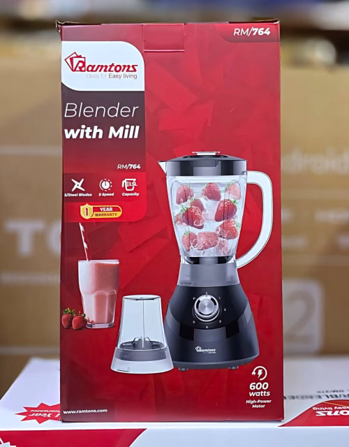 Ramtons RM-764 Blender With Mill