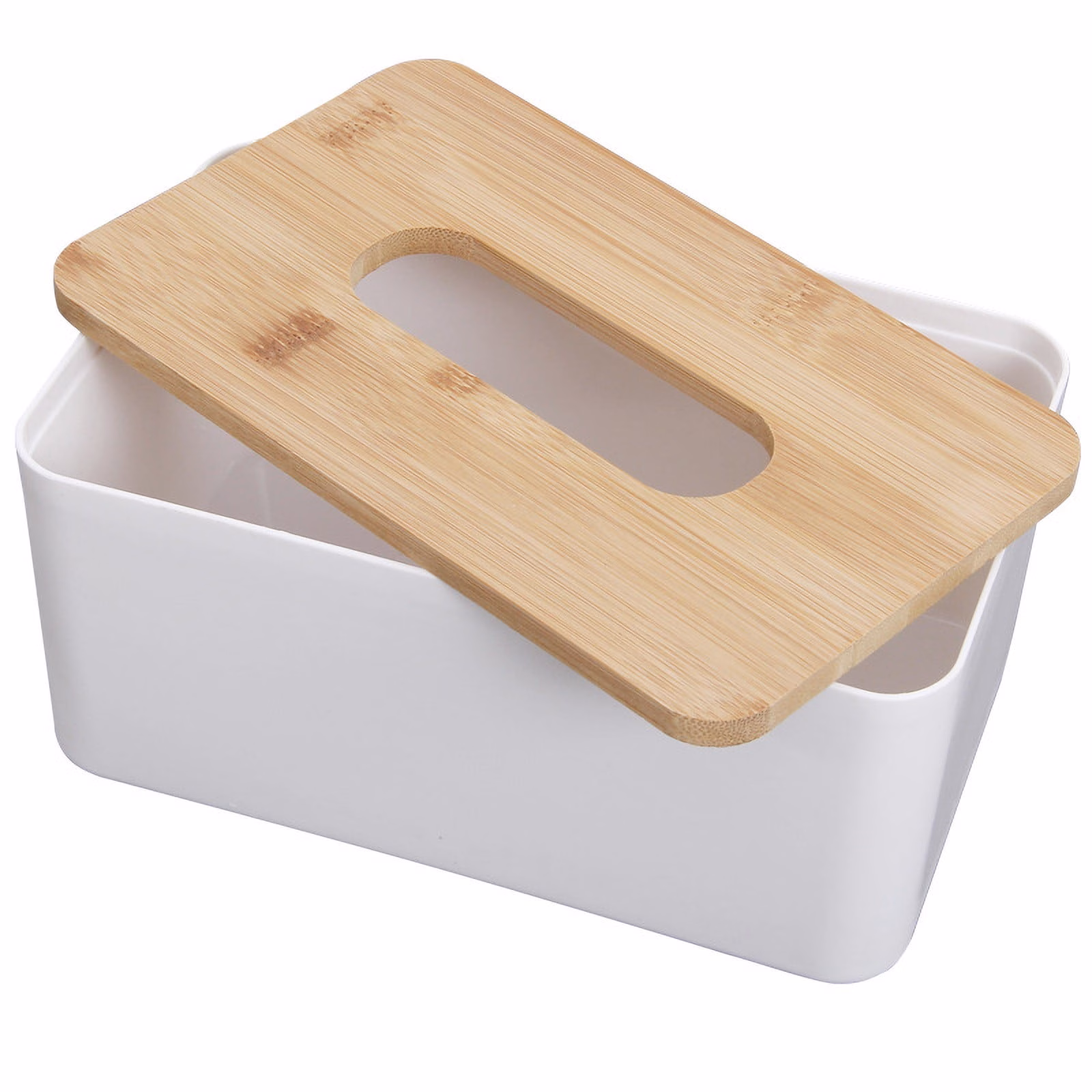 Serviette Holder With Bamboo Lid