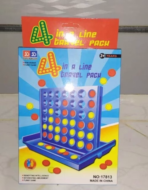 Connect 4 In a Line Board Game
