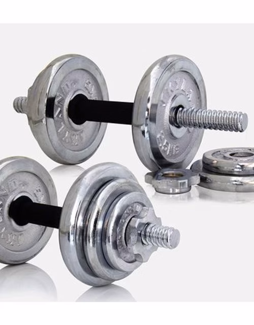 Adjustable Chrome Dumbbell Set
