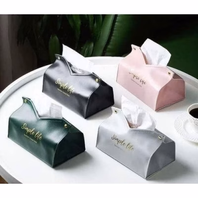 Simple Life Leather Serviette Holder