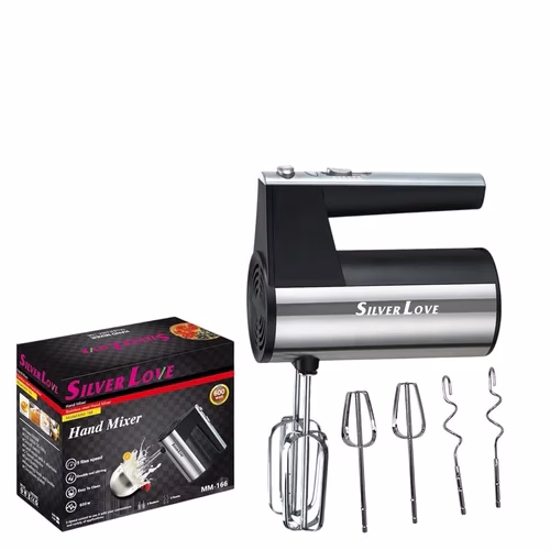 Silver Love MM-166 Hand Mixer - Image 2