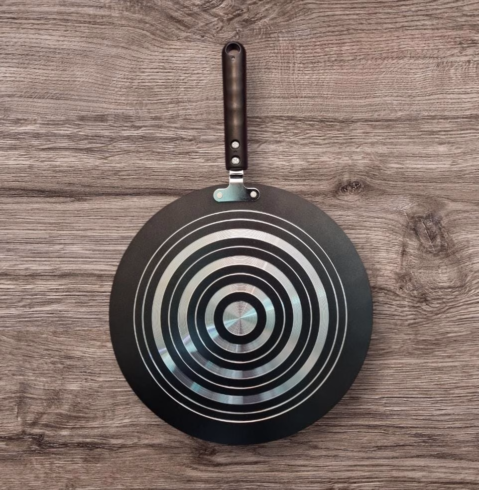HotChef 30cm Non-Stick Flat Chapatti/Crepe Pan - Image 2