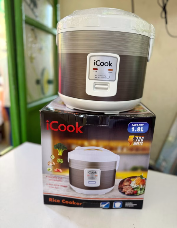 ICook 1.8l Electric Rice Cookers - Image 2