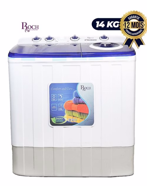 ROCH RWM-14TT-J-(W)14Kg Twin-tub Washing Machine
