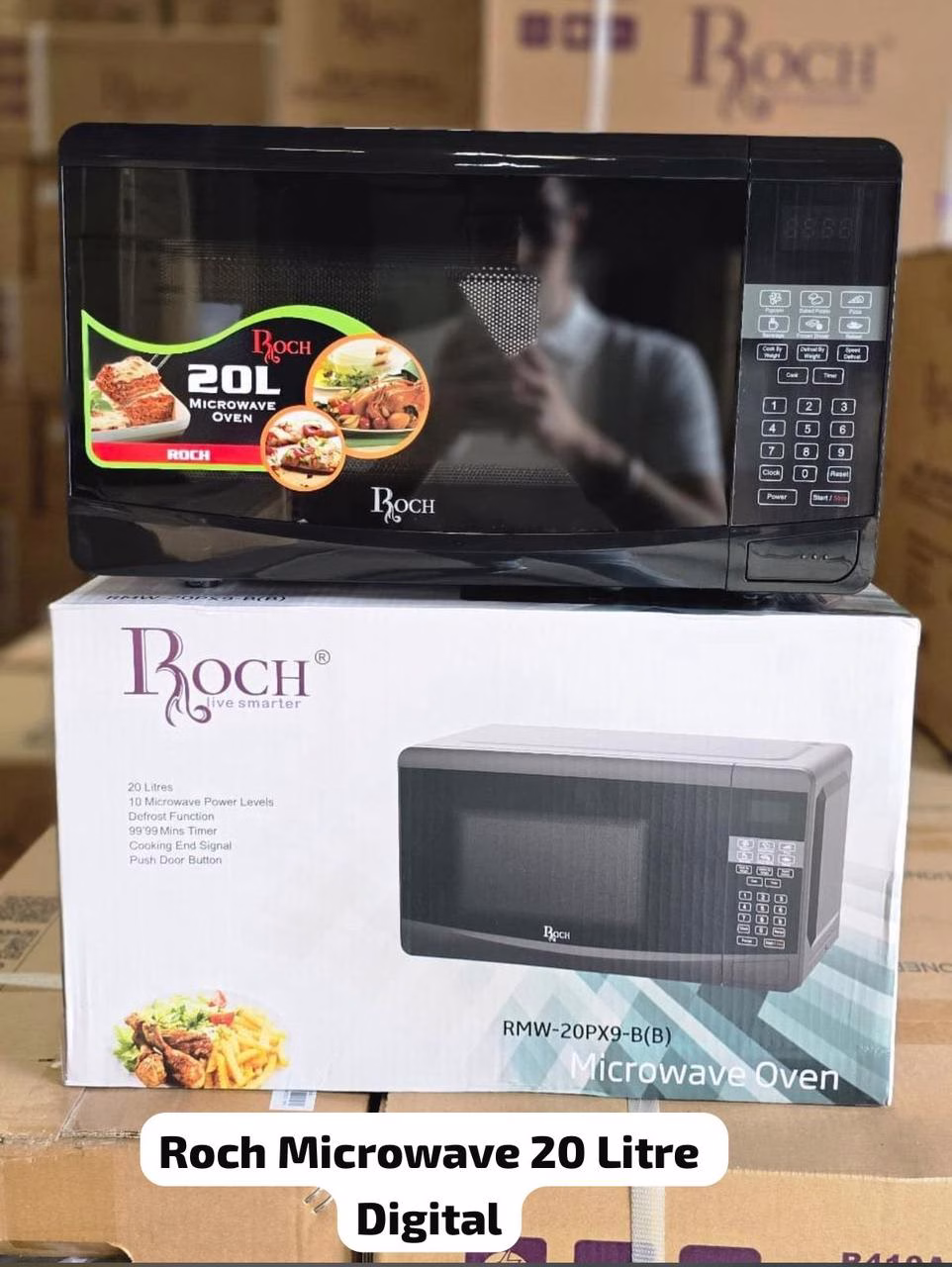 ROCH RWM20PX9-B(B) 20L Digital Microwave - Image 2