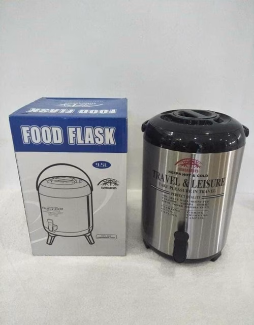 Sundabests 9.5L Stainless Steel Tea Urn