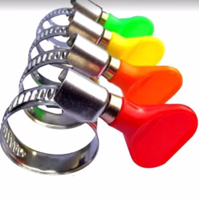 100Pcs Gas Hose Clips With Plastic Handle