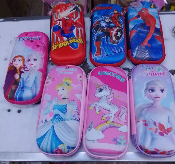 Cartoon Themed Pencil Pouch - Image 2