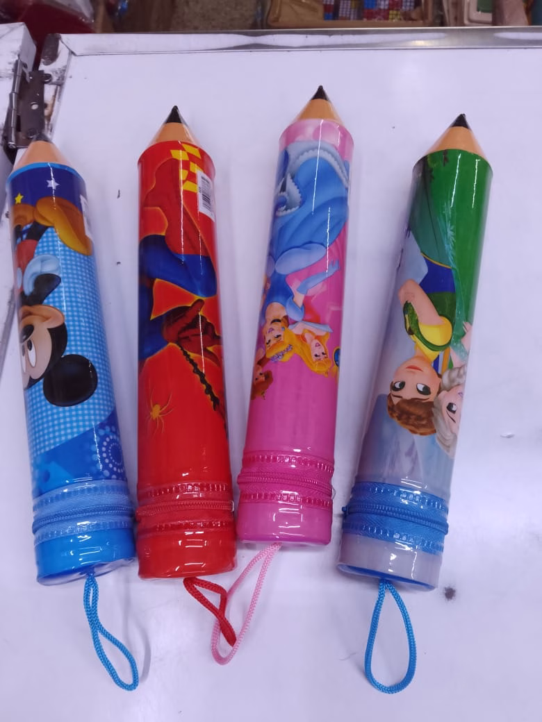 Cartoon Themed Pencil Pouch - Image 4