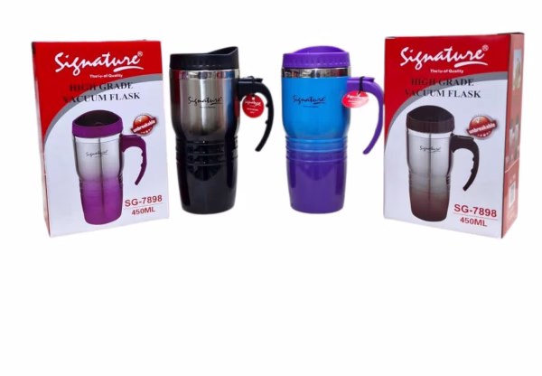 Signature SG-7898 450ml Vacuum Travel Mugs