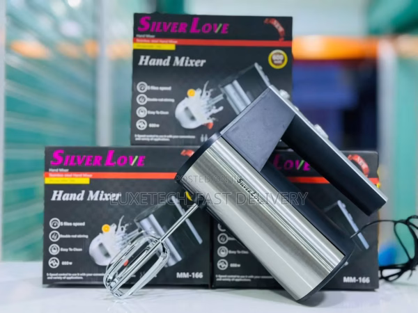 Silver Love MM-166 Hand Mixer - Image 2
