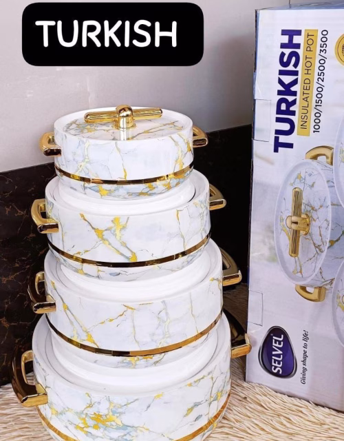 Selvel Turkish 4Pcs Hotpots