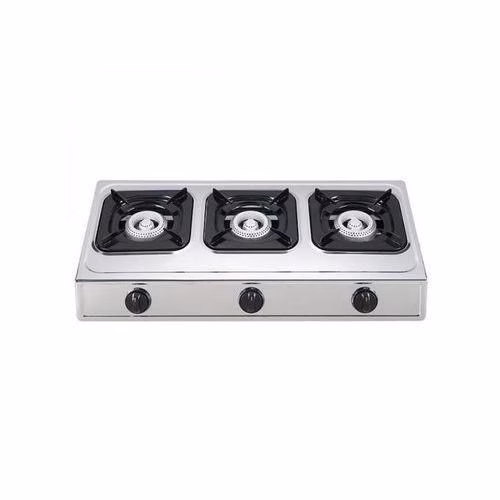 Amaze Stainless-steel 3 Burner Tabletop Gas Cookers