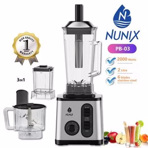 Nunix PB-03 3-IN-1 Professional Blender