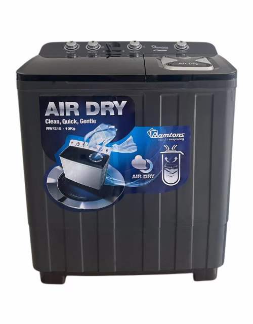Ramtons RW215 10Kg Twin-tub Washing Machine