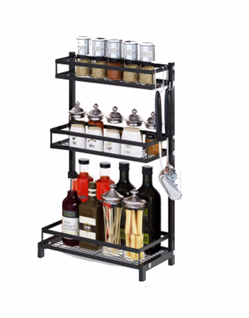 Multifunctional 3-Tier Spice Rack
