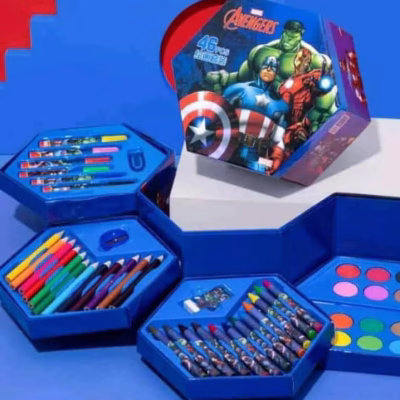 46Pcs Painting & Drawing Coloring/Art Set