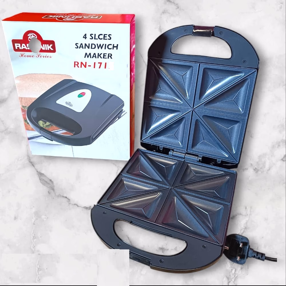 Rashnik RN-1711 4 Slice Sandwich Maker
