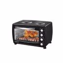 Globalstar GS-0V38 38L Rotisserie Oven With Double Hotplates