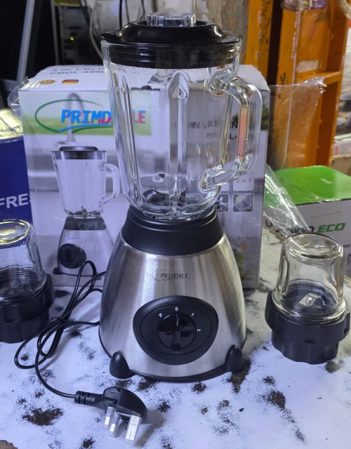 Primdale 3-in1 Blender with Grinder & Mill
