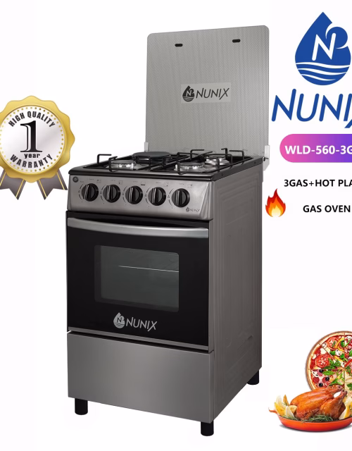 Nunix WLD-560-3G1E 3+1 Standing Cookers
