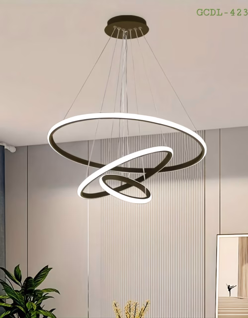 Glolit GCDL-4230 3-in-1 Ring Chandeliers