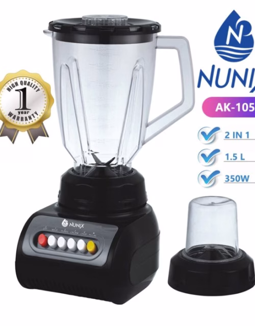 Nunix AK-105 2-in-1 Blender