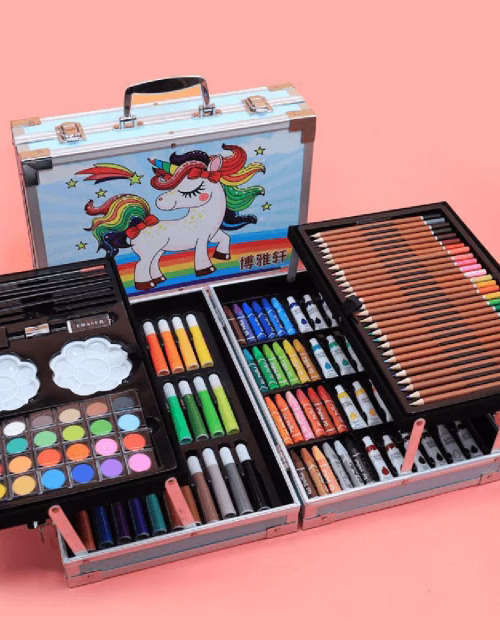 145Pcs Painting & Drawing Coloring/Art Set