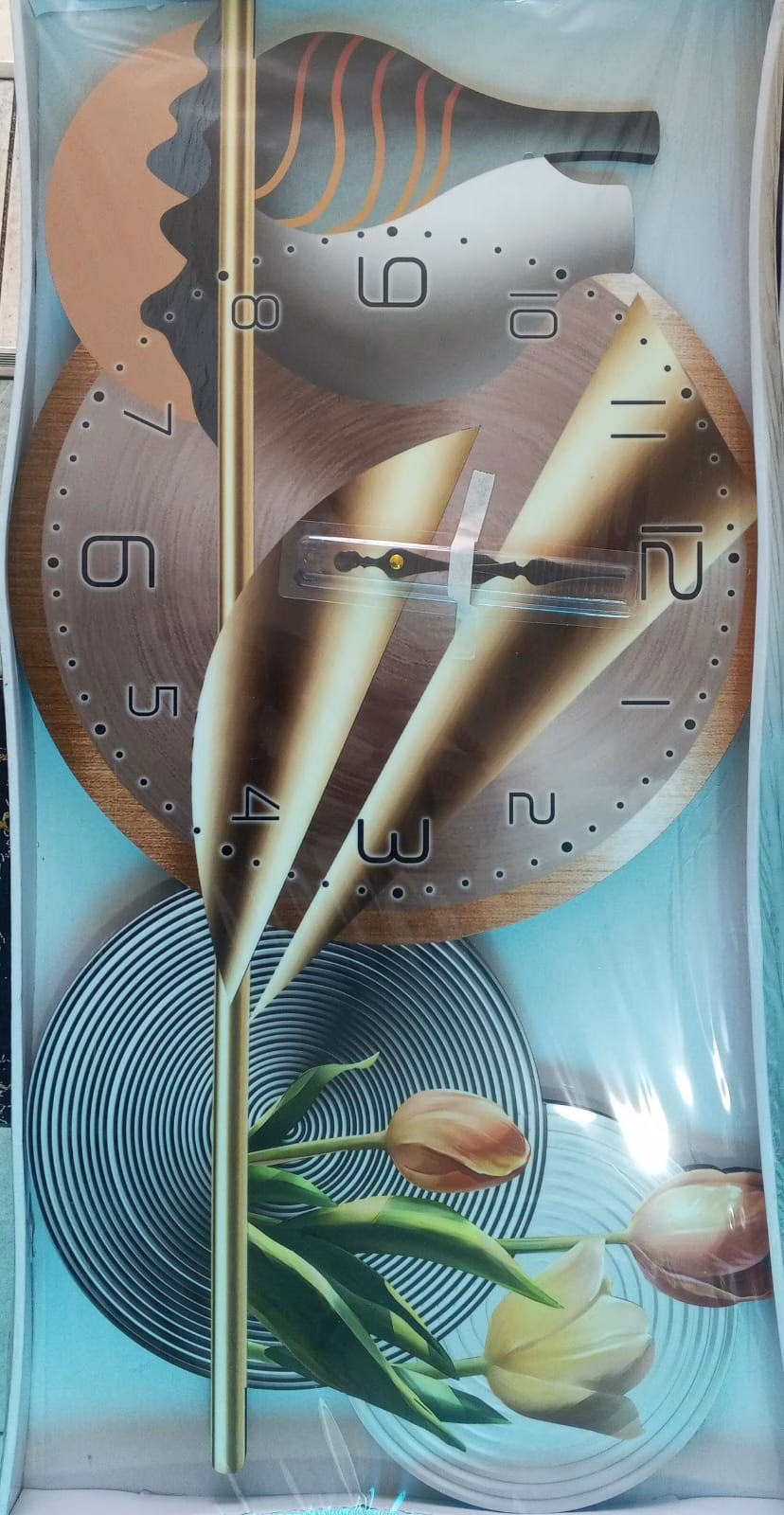 Elegant 80cm by 40cm Wall Clock - Image 6