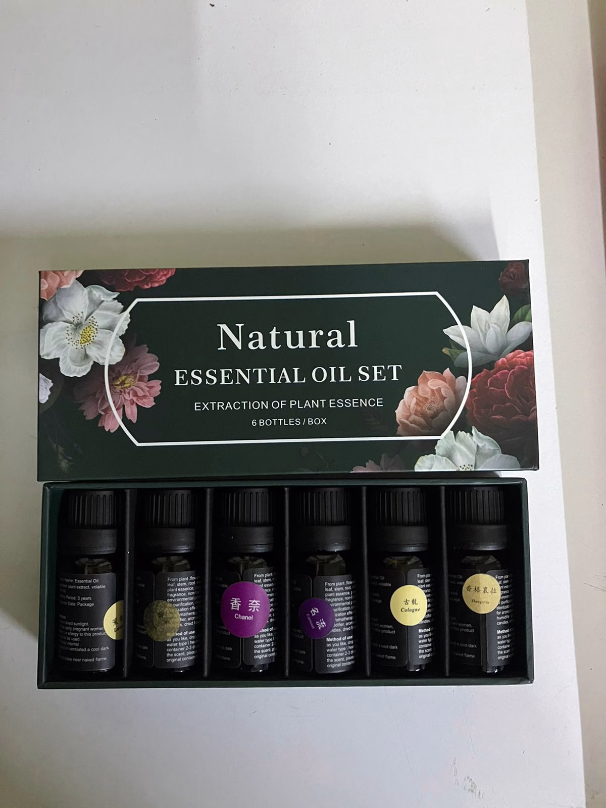 6Pcs Natural Essential Oil Set
