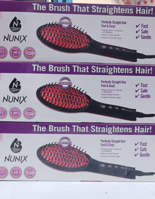 Nunix 906B Hot Comb Hair Straightener